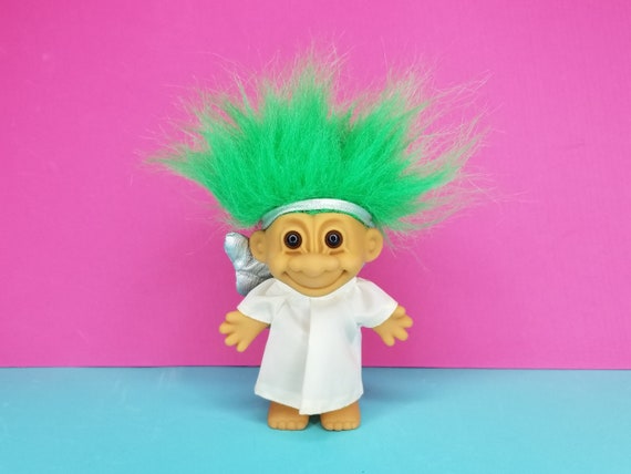 troll doll green hair