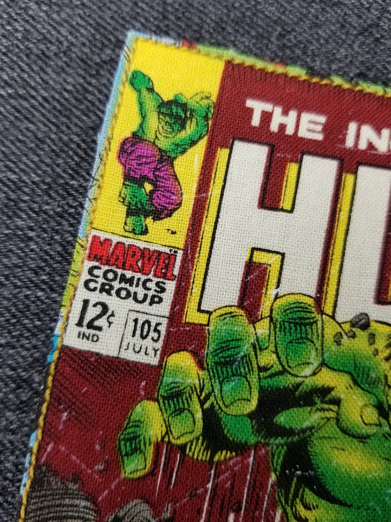 Marvel Comics Iron On Patches Applique Avengers Endgame