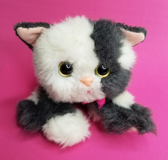 purring cat stuffed animal 90s