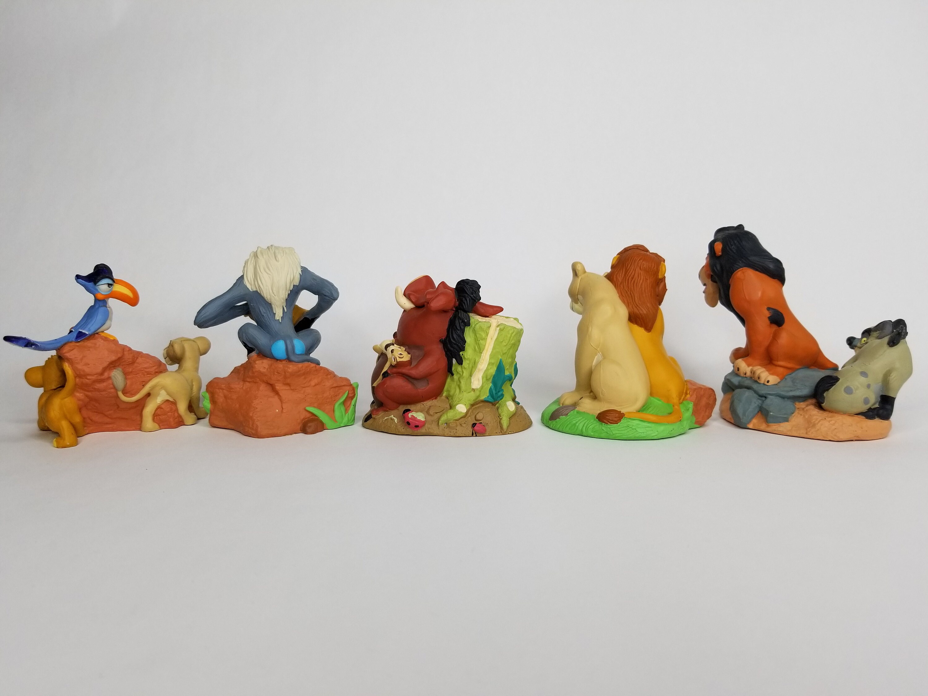 Vintage Lion King Lot Set 90s Lil Classics Figurines PVC Toy Etsy