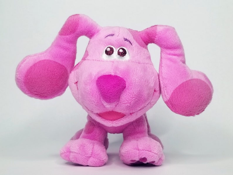 Rare Blue's Clues Magenta Plush Beanie Pink Puppy Dog | Etsy