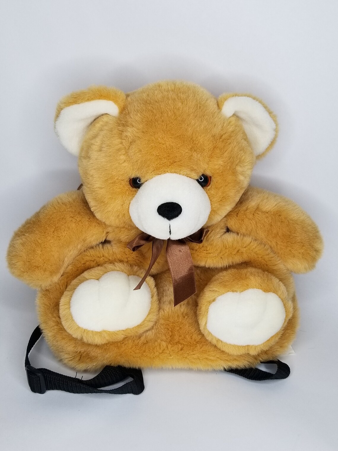 90s Plush Teddy Bear Backpack Stuffed Animal Rucksack Knapsack Etsy