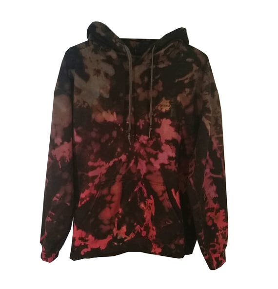 ombre tie dye hoodie