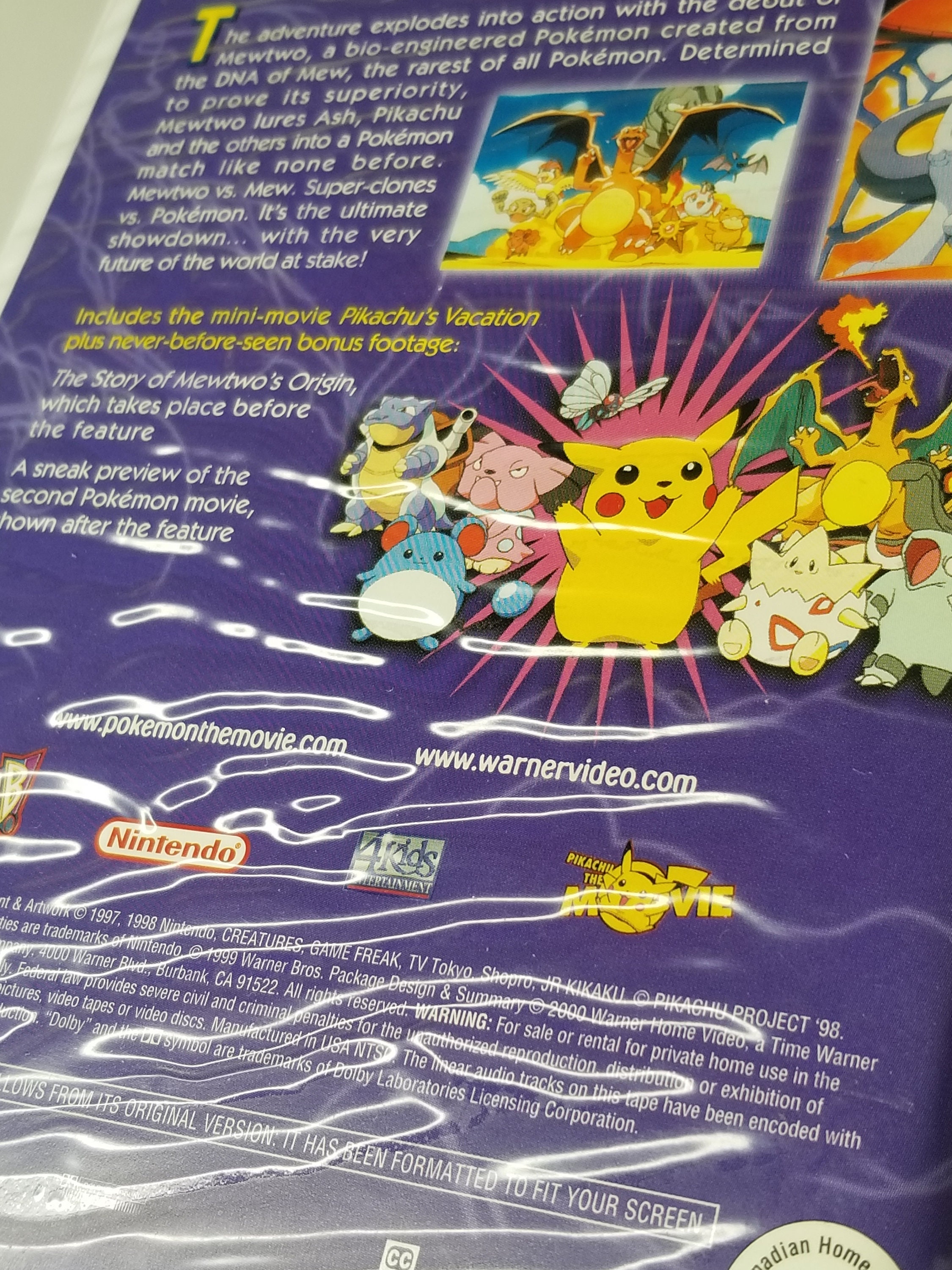 Vintage Pokemon VHS Tapes Lot Anime Movie Tv Show 90s Y2k Kid Etsy