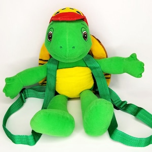 Vintage Caillou Plush Backpack Rucksack Kids Toys Bag Girls Boys Childrens Toddler Tv Show Character Gift