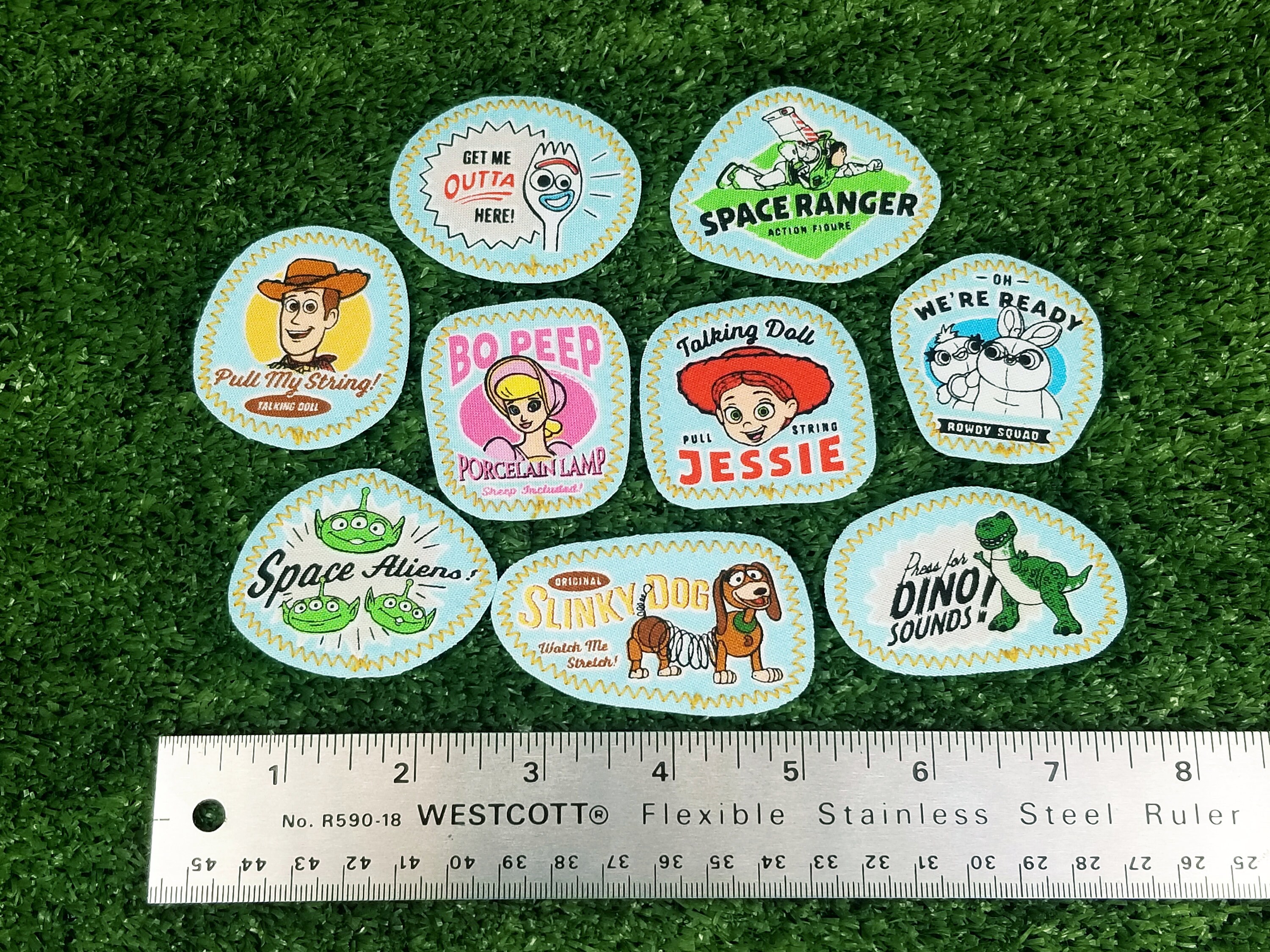Toy Story Character Iron on Patches Woody Buzz Lightyear Etsy Canada
