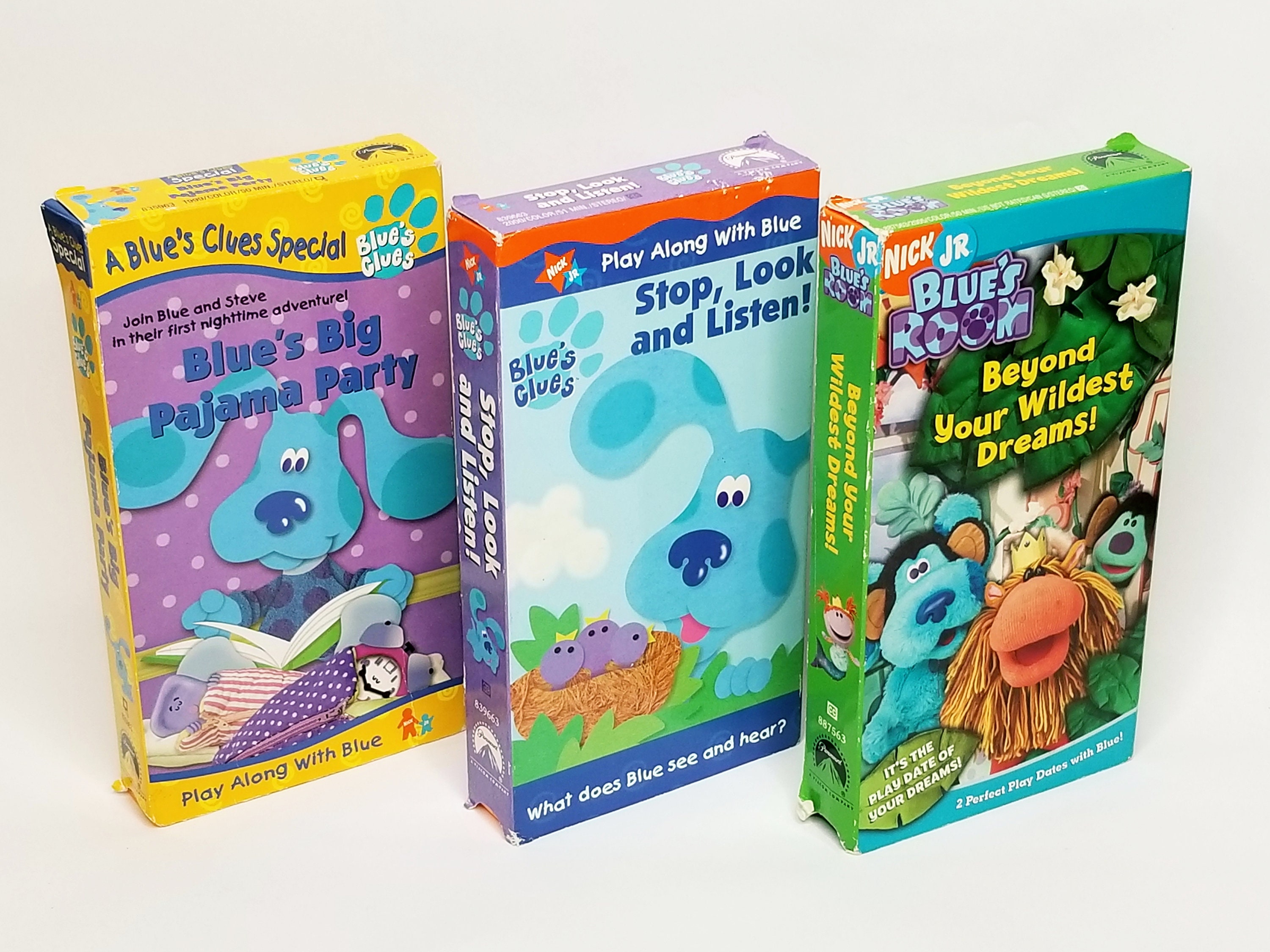 Nostalgia Overload:  Blue'S Clues Vhs Art On Deviantart - 5a4u0v8