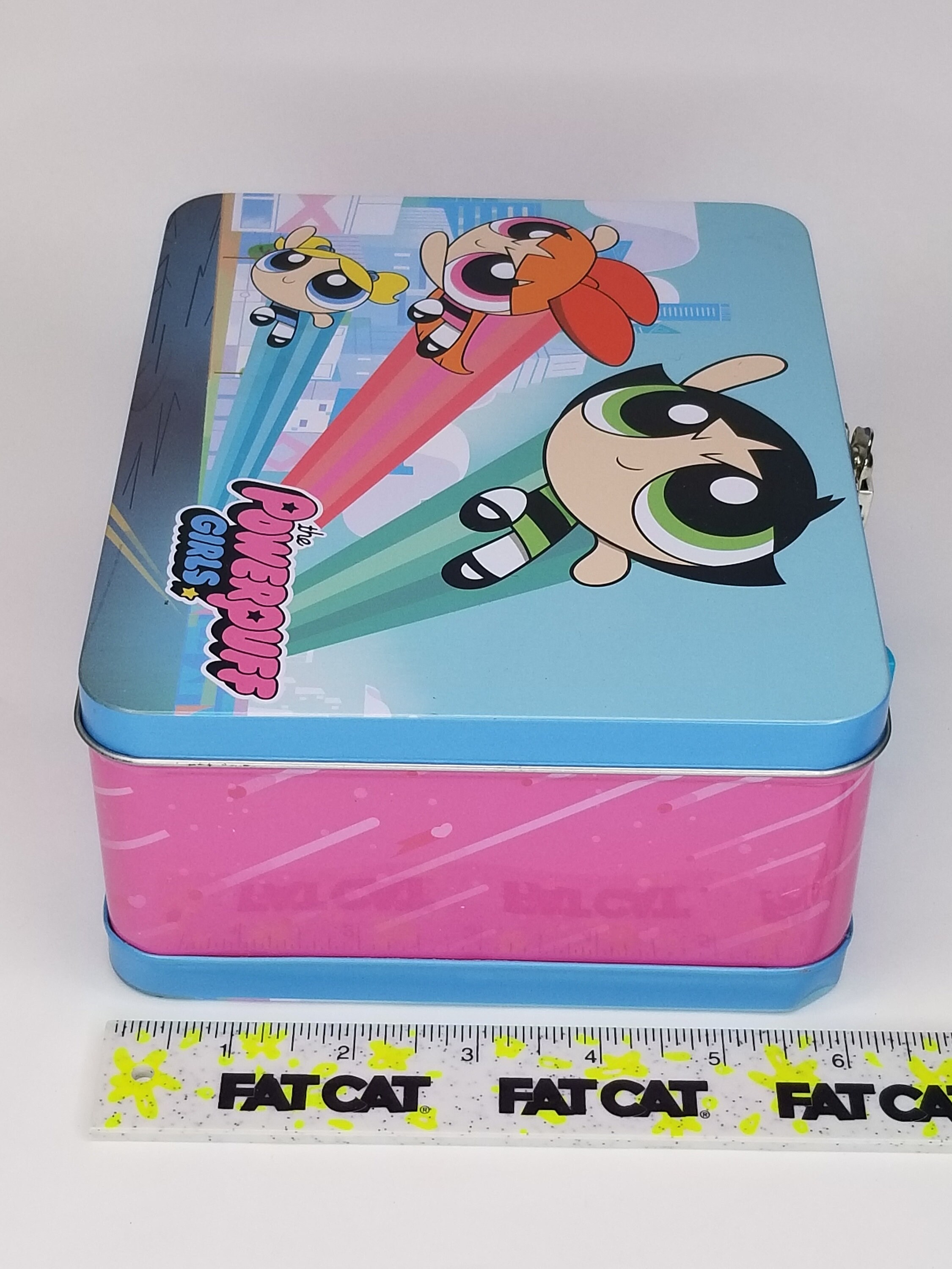 Y2k Powerpuff Girls Metal Lunch Box Tin vintage 2000 Y2k 90s Etsy