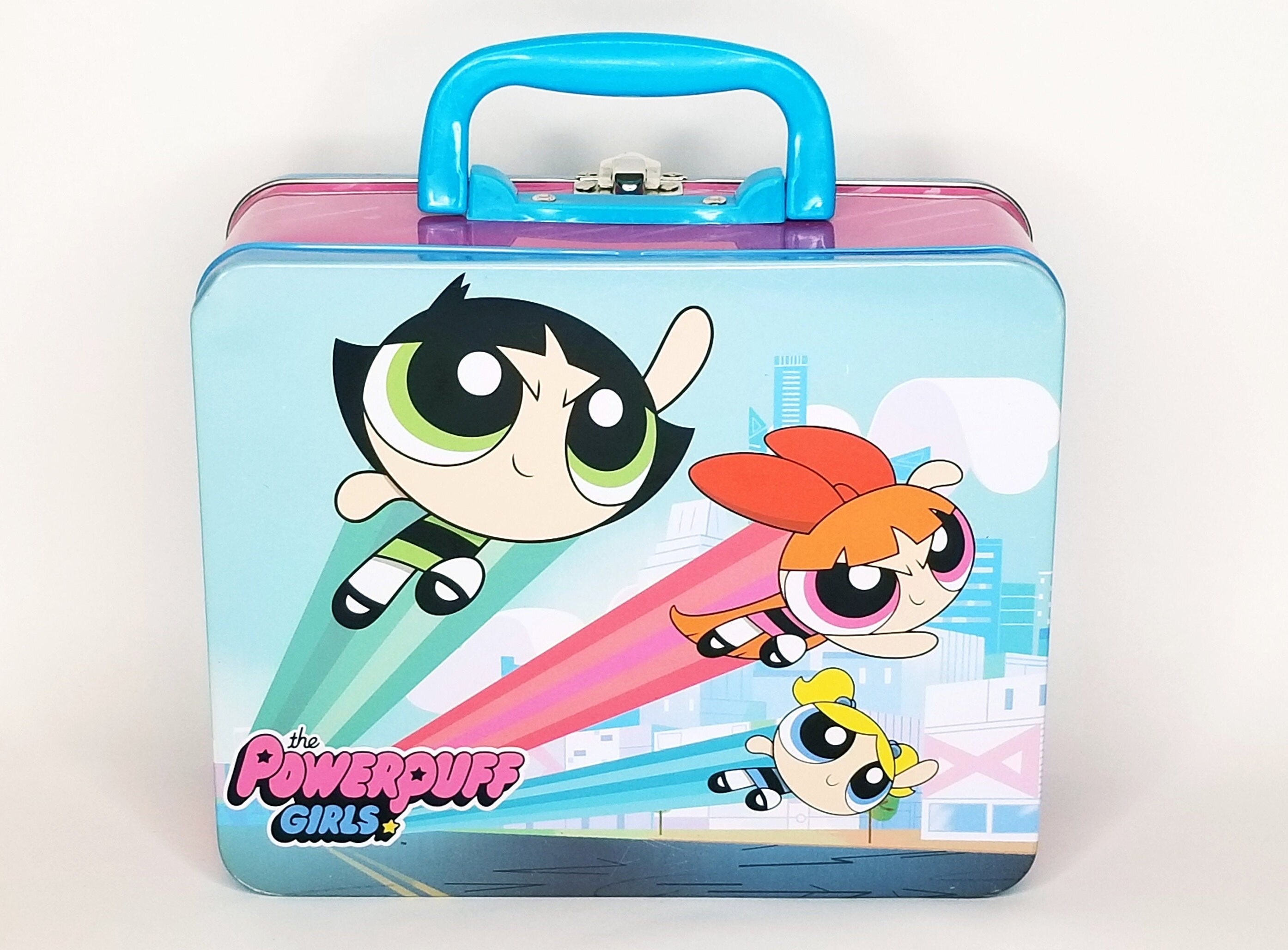 Y2k Powerpuff Girls Metal Lunch Box Tin vintage 2000 Y2k 90s Etsy