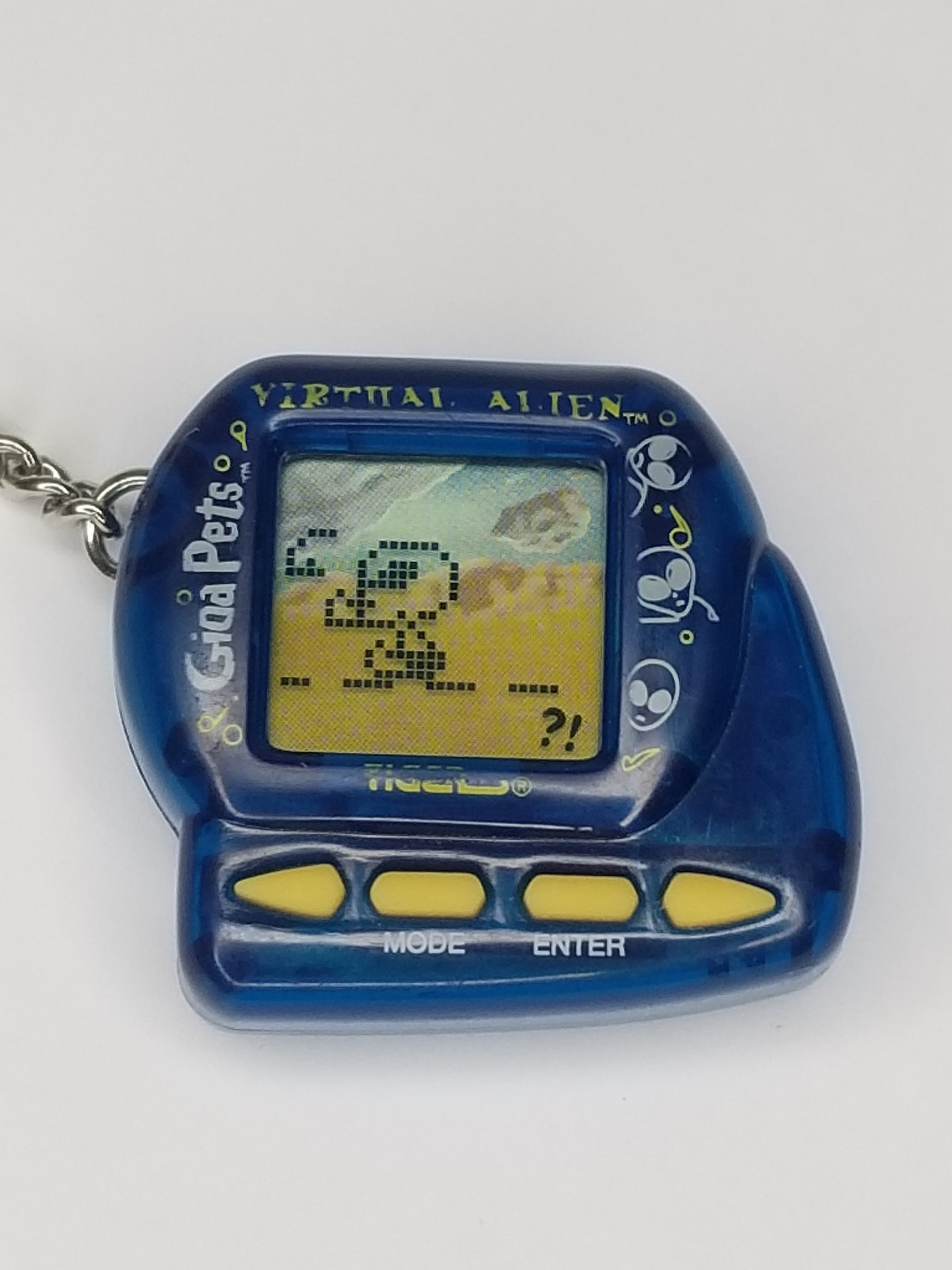Giga Pets Virtual Alien 1997 Tiger Electronics Digital Cyber Etsy