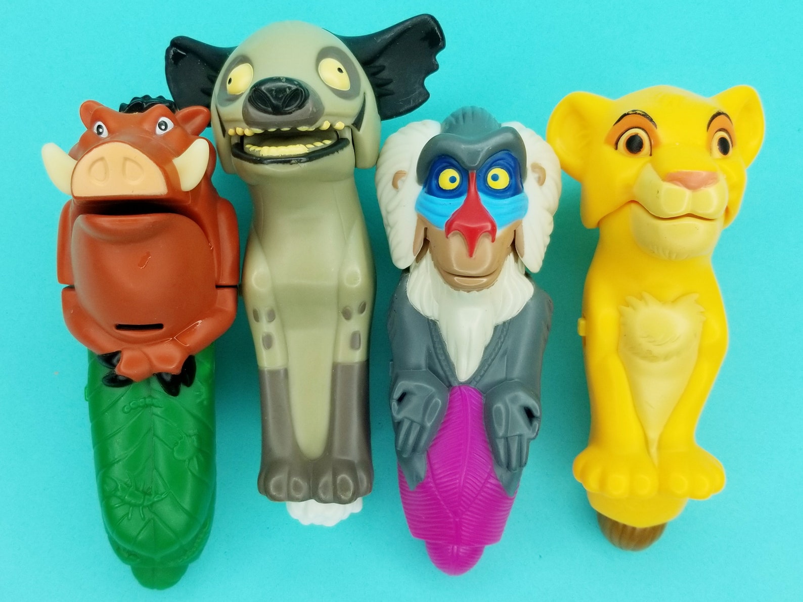 Vintage McDonalds Lion King Happy Meal Toys Finger Puppets Etsy