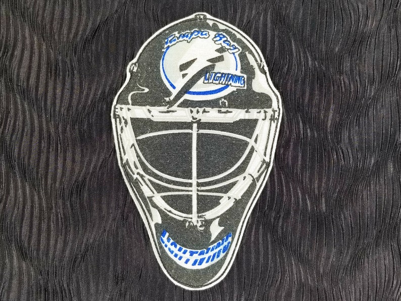 Vintage Tampa Bay Lightning Iron on Patch Patches Applique 90s Etsy
