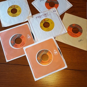 Vintage Rat Pack 45 records - PRICE INCLUDES SHIPPING