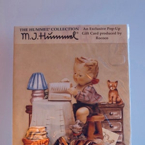 Hummel Pop-Up Geschenkkarte “Kleine Buchhalterin” - In Originalverpackung