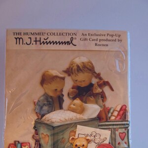Hummel Pop-Up Geschenkkarte “Gesegnetes Ereignis” - In Originalverpackung