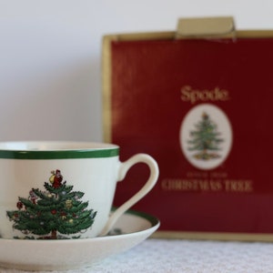 Spode Christmas “Teacup and Saucer” - New in Box