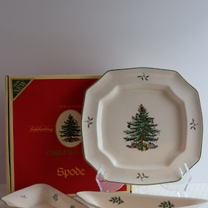 Spode Christmas “Three Piece Party Set” - New in Box
