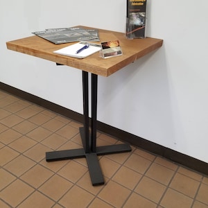 Metal Table Pedestal stand/Base Frame, Rectangular Tubing