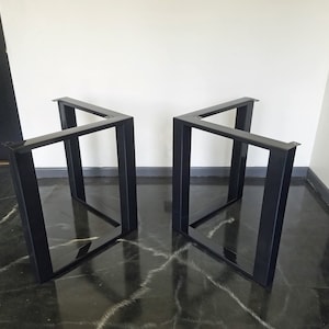 Metal Table Legs, HD Triangular Style - Any Size/Color!