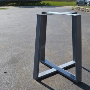 Tapered Style Metal Table Base - Made-to-order