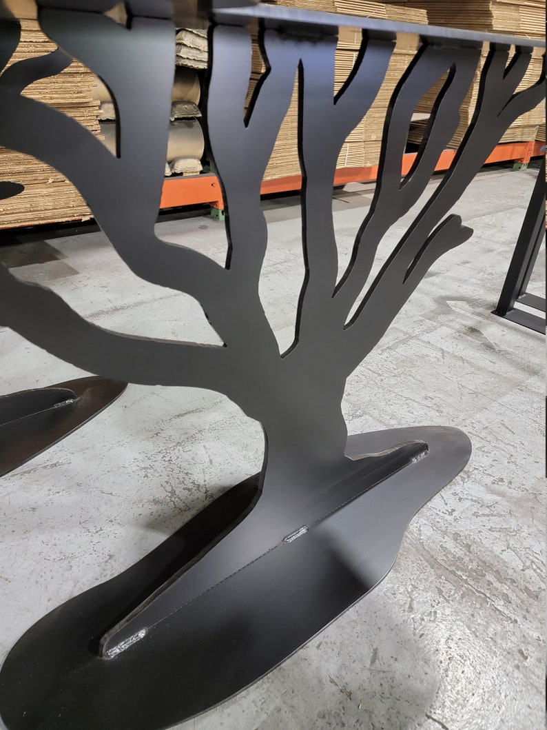 Metal Tree Table Legs Any Size/color Etsy
