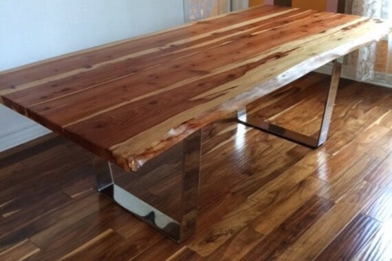bent metal table legs