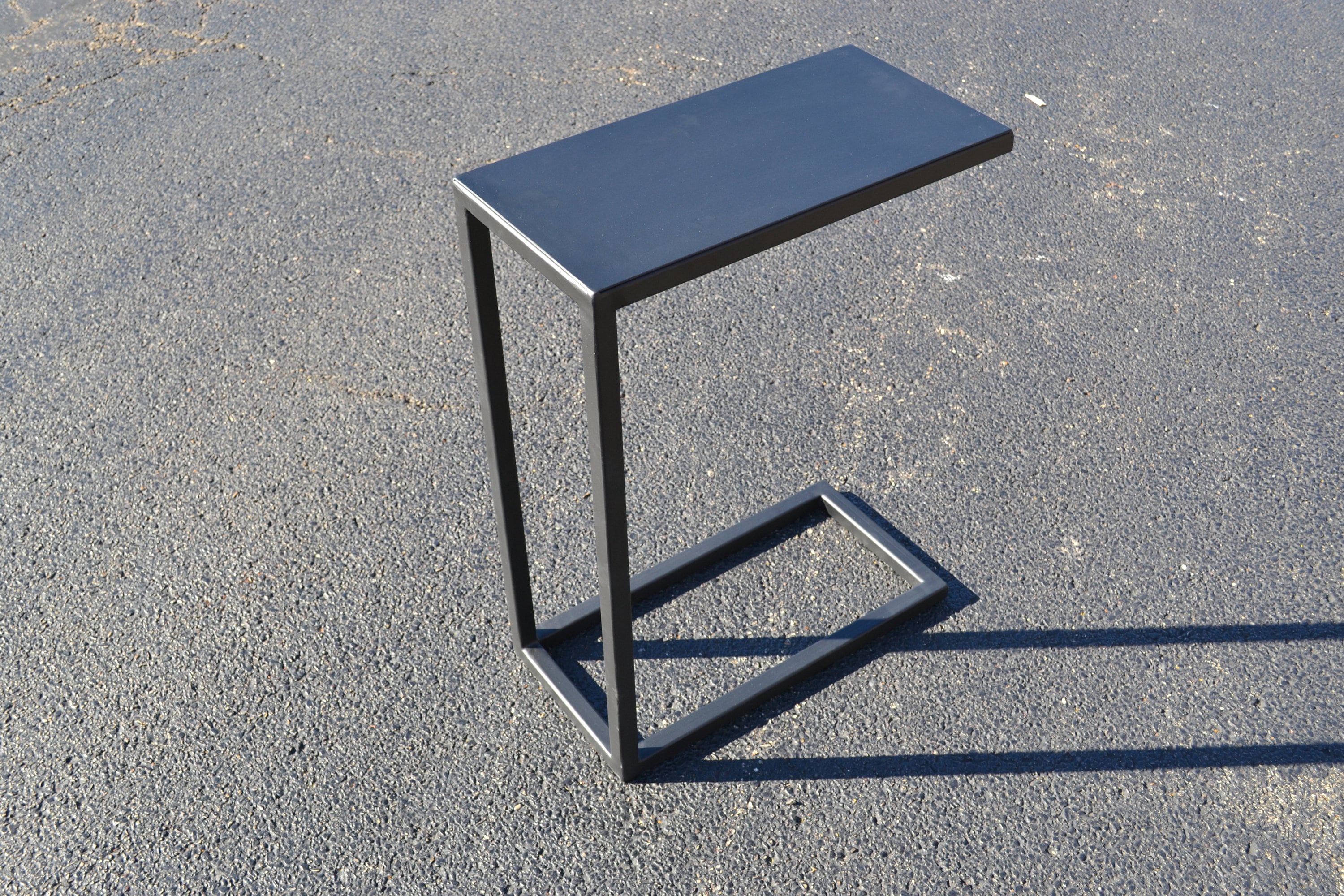 Cshaped Metal Side/end Table Frame Any Size/color Etsy