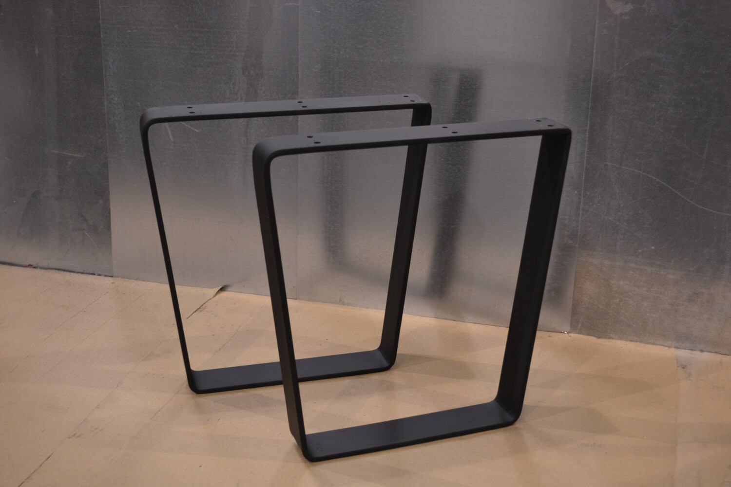 Tapered Tzoid Style Metal Table Bench Desk Legs Any