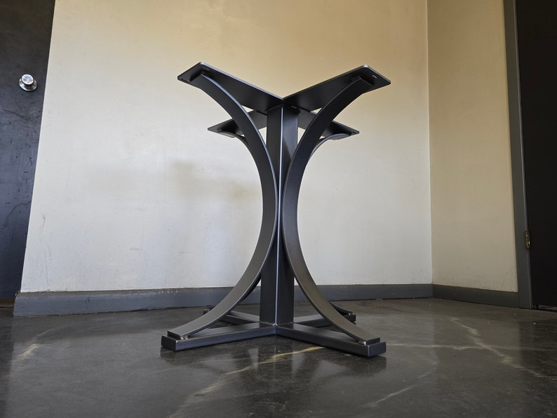 Curved Arch Style Metal Table Base - Made-to-order - Etsy