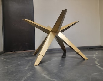 Star Shaped Metal Table Base - Any Size/Color!