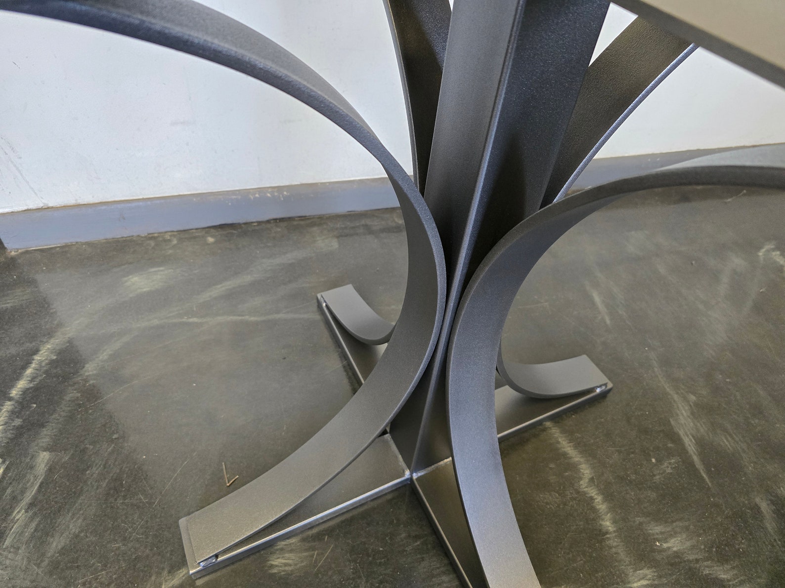 Curved Arch Style Metal Table Base - Made-to-order - Etsy