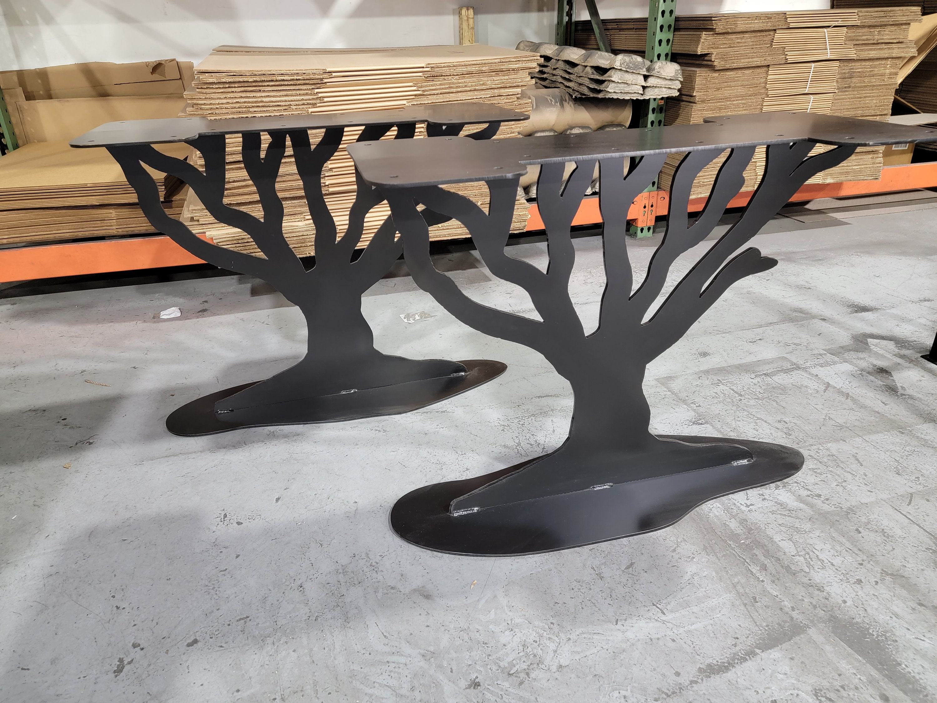 Metal Tree Table Legs Any Size/color 