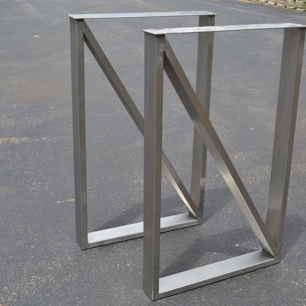 Cross Brace Table Etsy