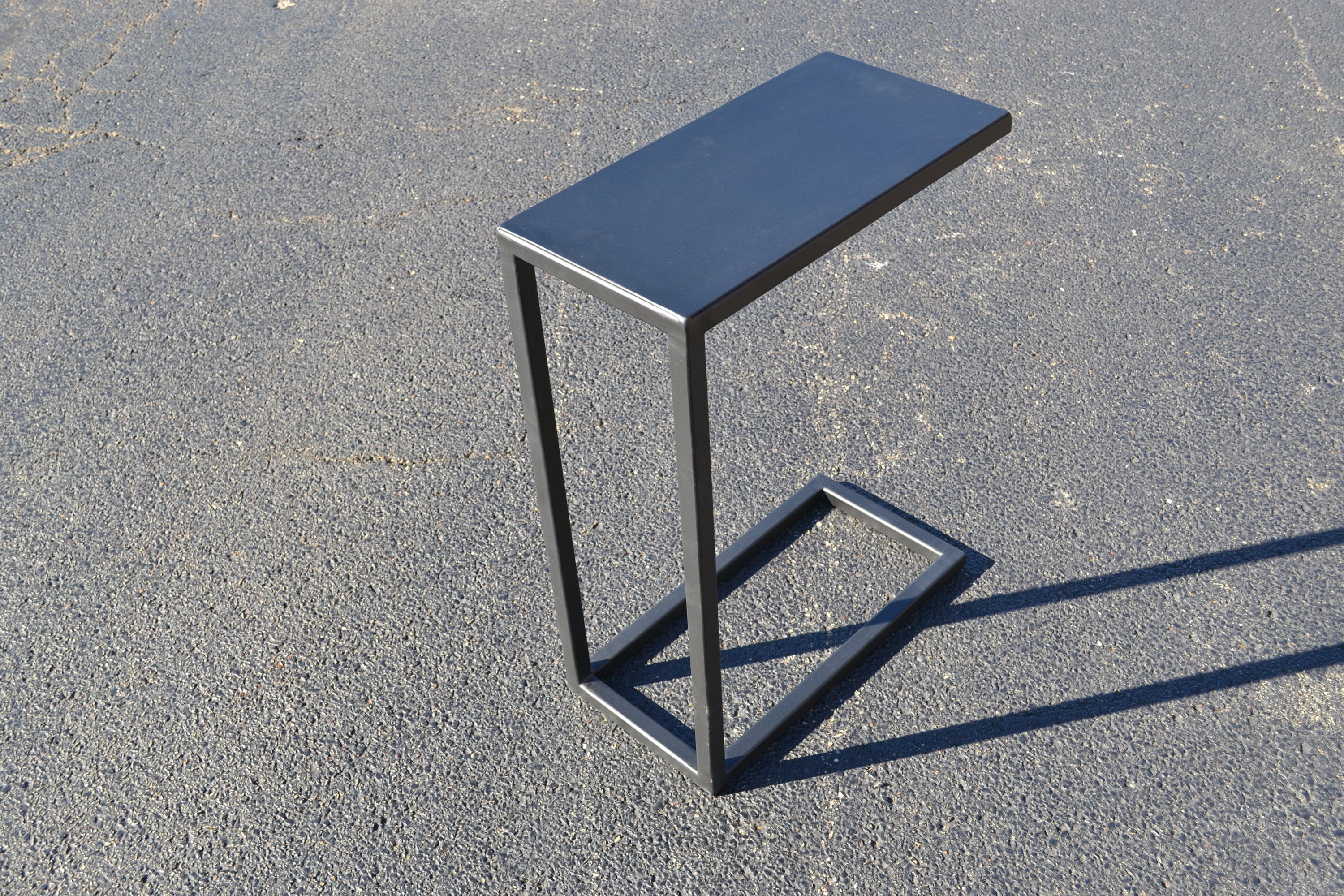 Cshaped Metal Side/end Table Frame Any Size/color Etsy