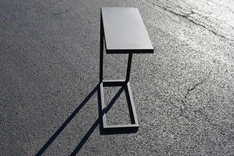 Cshaped Metal Side/end Table Frame Any Size/color Etsy