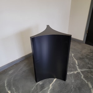 Metal Table Base Rolled Pedestal Style - Any Size/Color