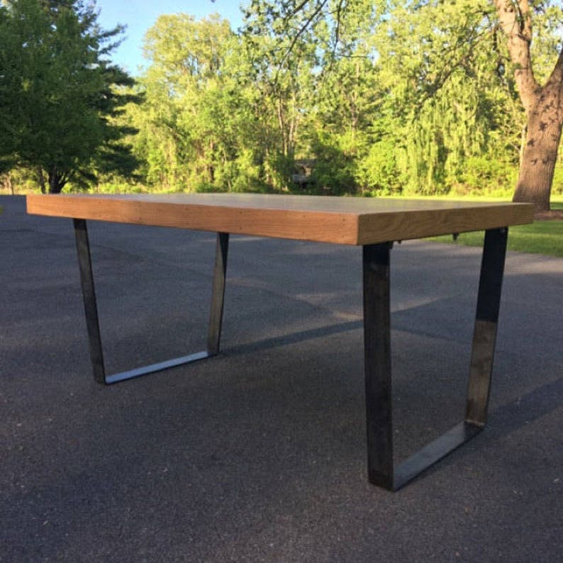Tapered Trapezoid Style Metal Table/Bench/Desk Legs Any Etsy