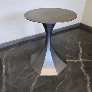Octagon Tulip Style Metal Table Base - Custom made-to-order!
