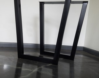 IN STOCK - Tapered Style Metal Table Legs 22"W x 28.5" H