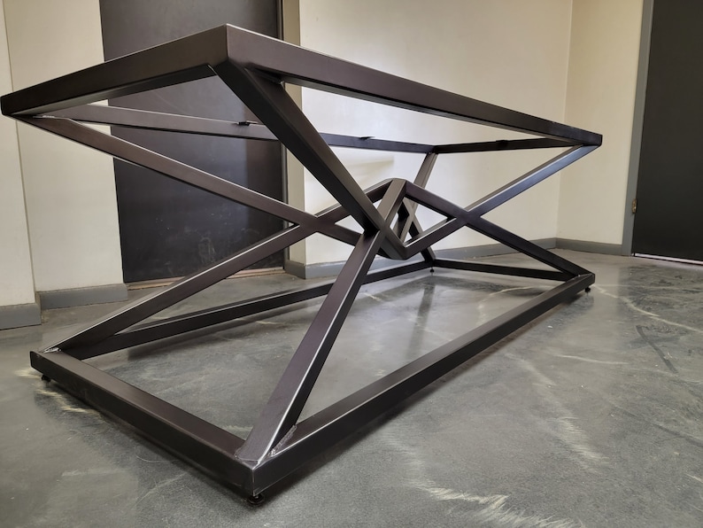 Diamond Style Metal Table Base - Any Size/color - Etsy