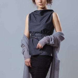 Skinny Double-wrap leather Waist Belt