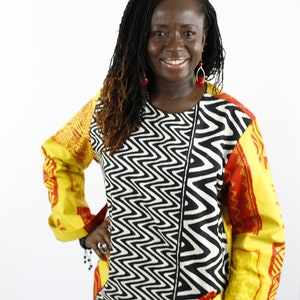 Multi-Colored Tunic Dress