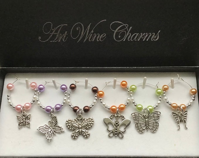 Wine Floral Butterfly Gabby Tab Sleeve