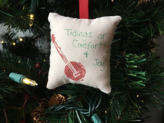 Banjo Tidings Of Comfort And Joy Christmas Etsy