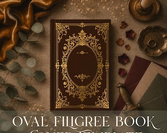 Vinyl Bookbinding Design Digital File Cutting Template Book Cover Svg Download Htv Crafting Ornamental Journal Art Pattern Scrollwork Spine