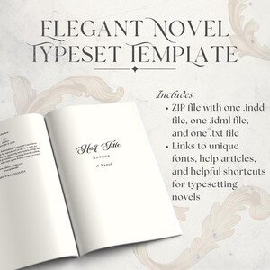 Professional Book Design Template Novel Layout System InDesign File Format Manuscript Formatting Guide Chapter Headings Structure Master Pages Organization Paragraph Styles Setup Complete Typesetting Solution Amazon KDP Ready Publishing
