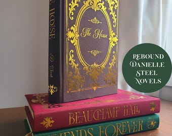 Rebound Hardcover Book Lover Gift Special Edition Danielle Steel Romance Novel Collector Treasure Bibliophile Present Mother Birthday