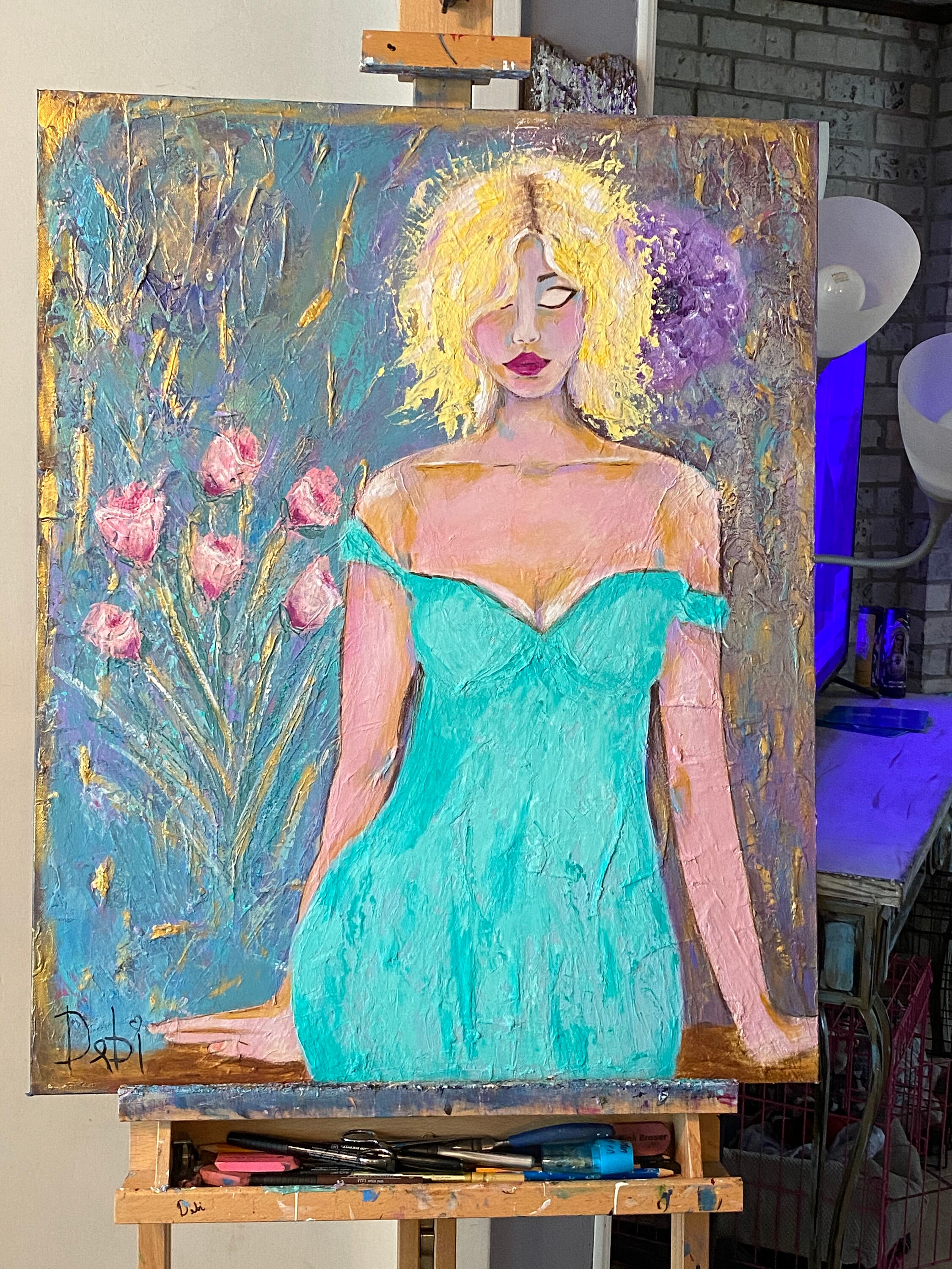 acrylic-art-collectibles-original-figurative-painting-on-canvas