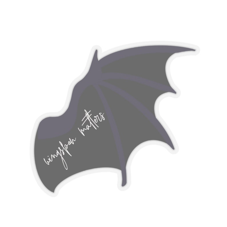 ACOTAR Wingspan Matters Bat Boys Kisscut Stickers Etsy