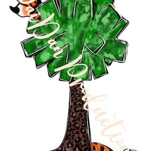 South Carolina Tree with Tiger